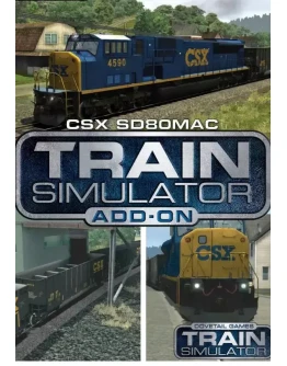(DLC) Train Simulator: CSX SD80MAC Loco Add-On КЛЮЧ