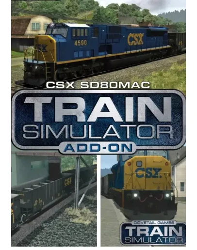 (DLC) Train Simulator: CSX SD80MAC Loco Add-On КЛЮЧ
