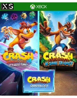 N. Sane Trilogy +Crash Bandicoot 4 Time Xbox One XS N. Sane Trilogy +Crash Bandicoot 4 Time Xbox One XS