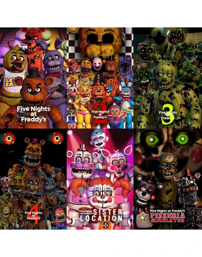Five Nights at Freddys 1+2+3+4+ВСЕ DLC STEAM