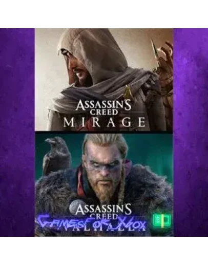 Assassins Creed Mirage &amp Assassin's Creed Valha XBOX