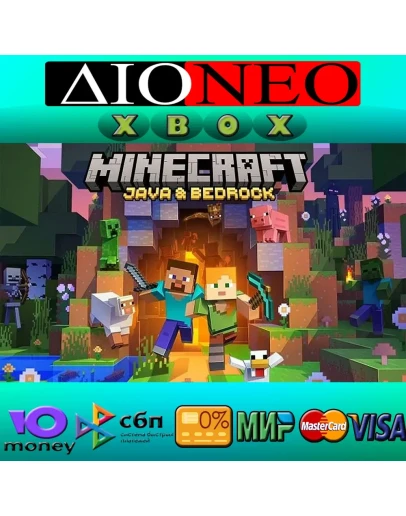 Minecraft: Java &amp Bedrock Edition Xbox PC