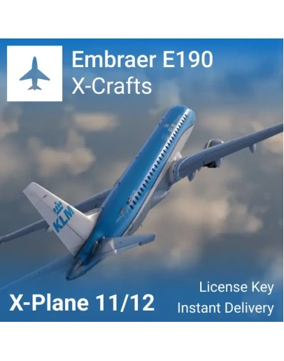 Embraer E190 by X-Crafts X-Plane 11/12