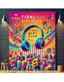 TIDAL HiFi+ 1M Инд./Сем. Глобально PRO