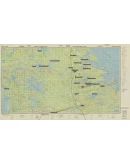 Немецкая карта Лоухского района Карелии 1943 года Немецкая карта Лоухского района Карелии 1943 года