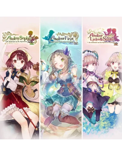Atelier Mysterious Trilogy Deluxe Pack PS4 & PS5 Atelier Mysterious Trilogy Deluxe Pack PS4 & PS5