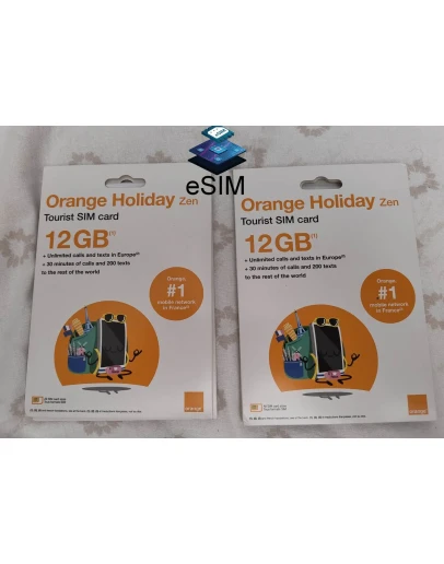 Европейсая eSIM ORANGE Франция для Интернета в ЕС -20ГБ Европейсая eSIM ORANGE Франция для Интернета в ЕС -20ГБ