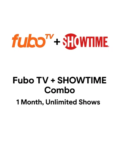 Комбо Fubo TV + SHOWTIME 1 месяц, безлимитные шоу