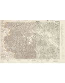Карта РККА центра Калевальского района 1941 года