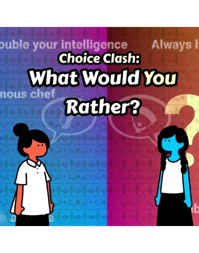 Choice Clash: What Would You Rather? PS4 & PS5 Choice Clash: What Would You Rather? PS4 & PS5