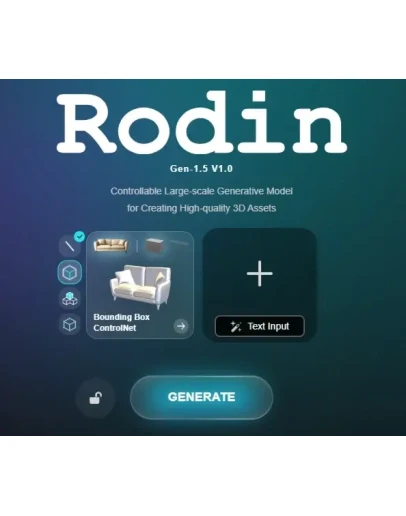 Rodin AI Подписка Creator на 7 дней