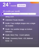 Rodin AI Подписка Creator на 7 дней