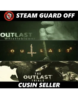 Общий аккаунт Outlast + Outlast 2 + Outlast Trials