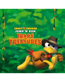 Crazy Chicken Jump 'n' Run Traps and Treasures PS5 Crazy Chicken Jump 'n' Run Traps and Treasures PS5