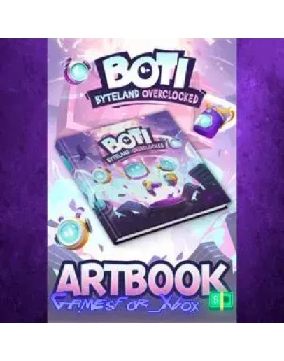 Boti Byteland Overclocked - Artbook XBOX DLC Boti Byteland Overclocked - Artbook XBOX DLC