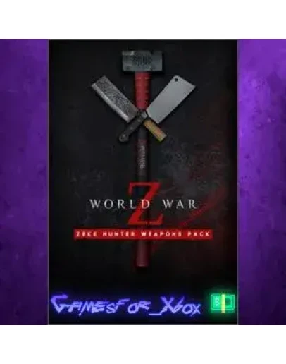 World War Z - Zeke Hunter Weapons Pack XBOX DLC World War Z - Zeke Hunter Weapons Pack XBOX DLC
