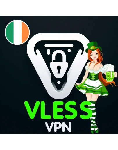 Ирландия VPN v2rayNG, NekoBox, FoXray 1 месяц