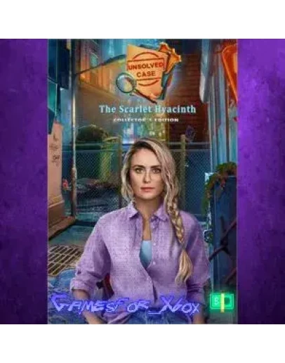 Unsolved Case The Scarlet Hyacinth CE Xbox XBOX Unsolved Case The Scarlet Hyacinth CE Xbox XBOX