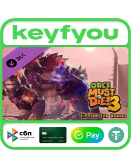 Orcs Must Die! 3 Tipping the Scales DLC STEAM DLC КЛЮЧ Orcs Must Die! 3 Tipping the Scales DLC STEAM DLC КЛЮЧ