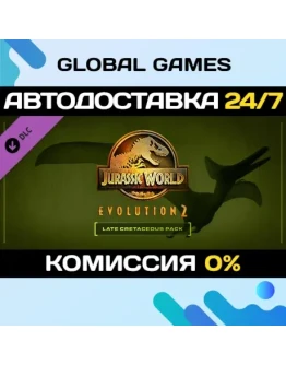 Jurassic World Evolution 2: Late Cretaceous Pack DLC