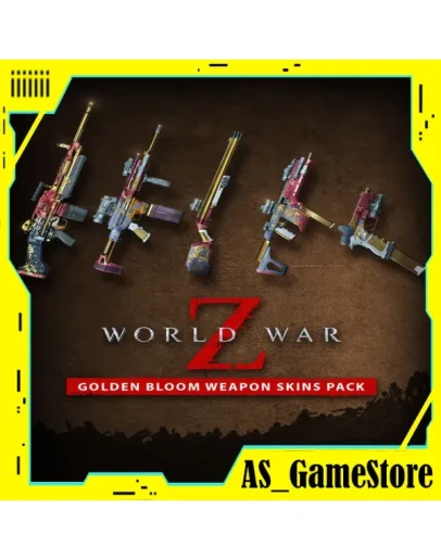 World War Z Golden Bloom Weapon Pack Epic Games EGS
