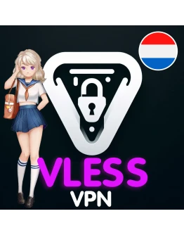 НИДЕРЛАНДЫ VLESS VPN V2Ray, V2Box, FoXray, NekoBox