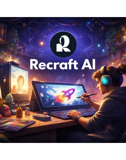 Recraft AI Pro 1/12 МЕСЯЦЕВ ПОДПИСКА НА ВАШ АККАУНТ Recraft AI Pro 1/12 МЕСЯЦЕВ ПОДПИСКА НА ВАШ АККАУНТ