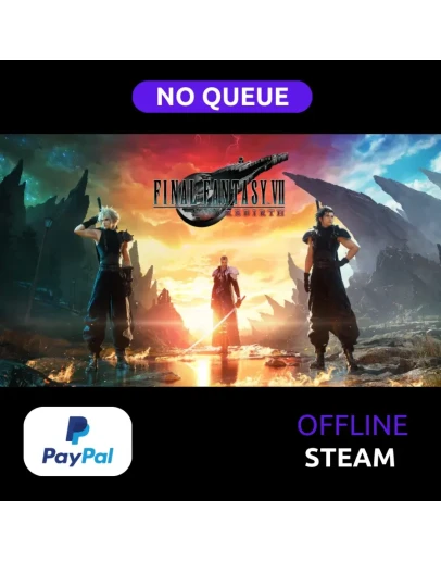 Final fantasy 7 VII Rebirth DELUXE STEAM PAYPAL