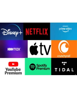 NETFLIXDISNEY PRIME VIDEOHBO MAXAPPLE TV И ДРУГИЕ
