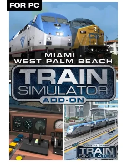 (DLC) Train Simulator: Miami - West Palm Beach Route Ad