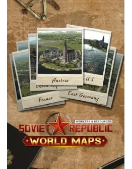(DLC) Workers &amp Resources: Soviet Republic - World Maps