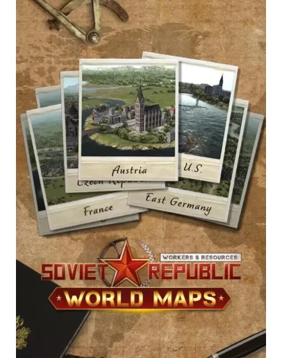 (DLC) Workers &amp Resources: Soviet Republic - World Maps