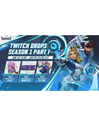 Marvel RivalsHela CostumeTwitch Drops 3 items Marvel RivalsHela CostumeTwitch Drops 3 items