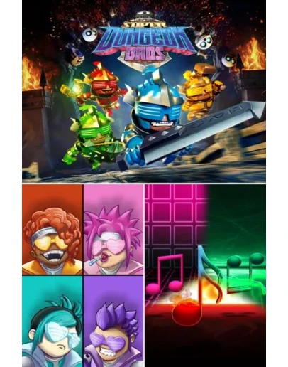 Меганабор Super Dungeon Bros Xbox OneXS активация