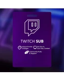 TWITCH ПОДАРОЧНАЯ ПОДПИСКА 1-3-6 МЕСЯЦЕВ ABTO