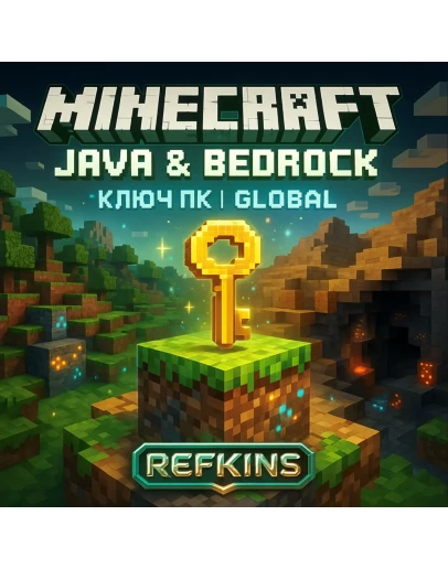 Minecraft: Java &amp Bedrock КЛЮЧ ПК ГЛОБАЛ СБП 0