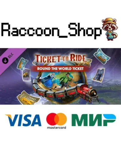 Ticket to Ride - Round the World Ticket DLC * STEAM Ticket to Ride - Round the World Ticket DLC * STEAM