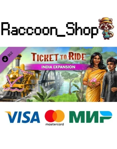 Ticket to Ride - India Expansion DLC * STEAM РОССИЯ Ticket to Ride - India Expansion DLC * STEAM РОССИЯ