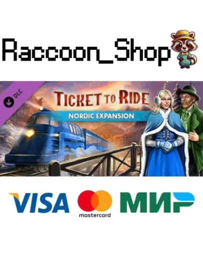 Ticket to Ride - Nordic Expansion DLC * STEAM РОССИЯ Ticket to Ride - Nordic Expansion DLC * STEAM РОССИЯ