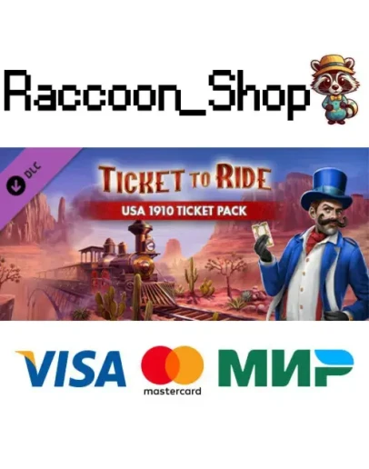 Ticket to Ride - USA 1910 Ticket Pack DLC * STEAM RU Ticket to Ride - USA 1910 Ticket Pack DLC * STEAM RU