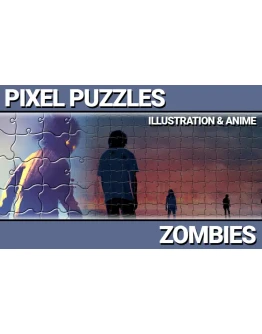 Pixel Puzzles Illustrations Anime Jigsaw Zombies DLC