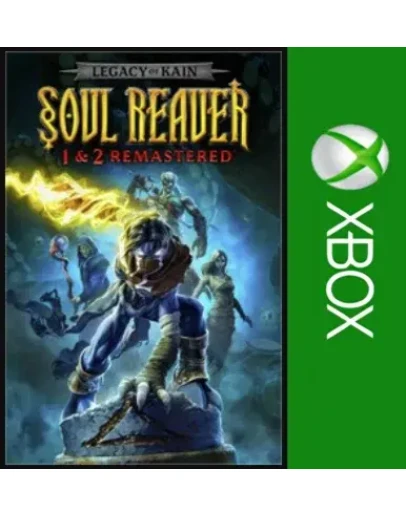 Legacy of Kain Soul Reaver 1&amp2 Remastered XBOX