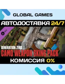 Generation Zero - Camo Weapon Skins Pack DLC STEAM