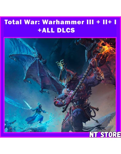 WARHAMMER 3,2,1 + ВСЕ ДЛС + OMENS OF DISTRUCTION WARHAMMER 3,2,1 + ВСЕ ДЛС + OMENS OF DISTRUCTION