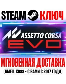 Assetto Corsa EVO Steam Ключ РФ+СНГ +Бонус