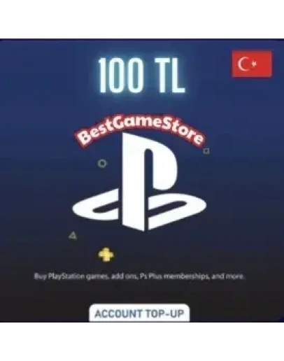 100 TRY (TL) PSN balance in Turkey 100 TRY (TL) PSN balance in Turkey