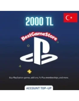 2000 TRY (TL) PSN balance in Turkey 2000 TRY (TL) PSN balance in Turkey