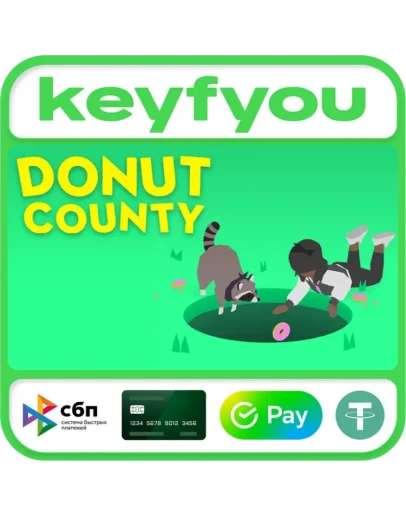 Donut County / STEAM КЛЮЧ Donut County / STEAM КЛЮЧ