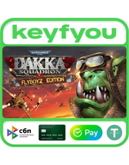 Warhammer 40,000 Dakka Squadron - Flyboyz Edition КЛЮЧ Warhammer 40,000 Dakka Squadron - Flyboyz Edition КЛЮЧ
