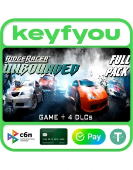 Ridge Racer Unbounded Full Pack / STEAM КЛЮЧ Ridge Racer Unbounded Full Pack / STEAM КЛЮЧ